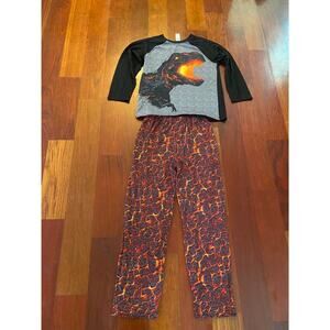 Boys Size 16 Dinosaur Pajamas- Youth XXL-Children’s Place
